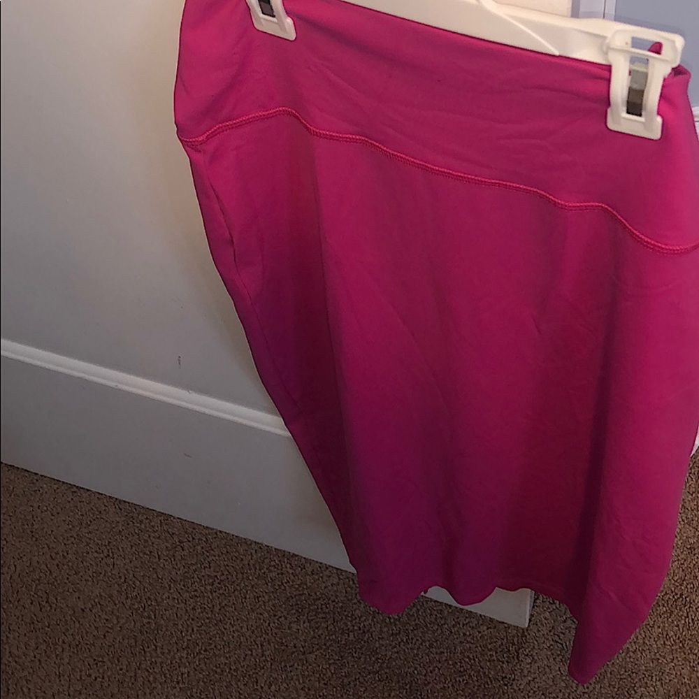 Hot pink 3 1/4 skirt, BeBe